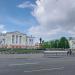 Площадь дома культуры «Современник» в городе Лесной