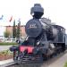 Паровоз-памятник Hv1-575 в городе Тампере