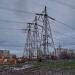 Промежуточная анкерная опора ЛЭП 500 кВ в городе Москва