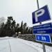 Ahveniston hautausmaan parkkipaikka in Hämeenlinna city