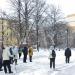 Сквер на площади Журавлёва в городе Москва