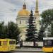 Территория собора Александра Невского в городе Ижевск