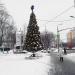 Место установки новогодней ёлки в городе Москва