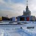 Демонтированная сцена в городе Москва