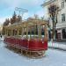 Арт-объект «Трамвай» в городе Орёл