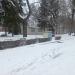 Parterowy barak (pl) in Warsaw city