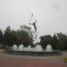 Скульптурная композиция с фонтаном «В космос» в городе Йошкар-Ола