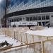 Пропускной пункт на стадион для прессы и служебный вход в городе Москва