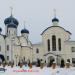Территория храма святого праведного воина Феодора Ушакова в Южном Бутове в городе Москва