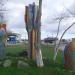 Каменные цветы в городе Евпатория