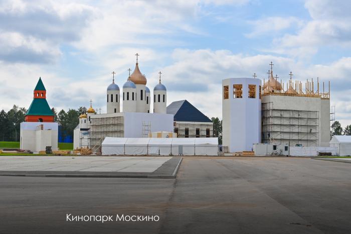Строящийся кинопарк «Москино» - Москва
