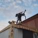 Здесь находились три скульптуры роботов в городе Москва