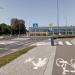 Roundabout in Lublin city