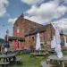 Car Park and Beer Garden of The Lion in Nottingham city