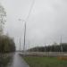 Разделительная полоса в городе Череповец