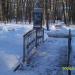 Пешеходный мост в городе Москва