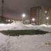 Открытый участок теплосетей в городе Череповец