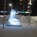 Площадь перед ледовым дворцом в городе Череповец