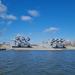 Место стоянки судов на воздушной подушке в городе Балтийск