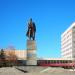 Lenin monument in Orenburg city