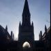 Hampstead Cemetery Chapel in London city