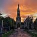 Hampstead Cemetery in London city