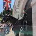 Cavalry post at Horse Guards in London city