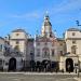 Cavalry post at Horse Guards in London city