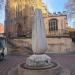 Leaf Stem Statue in Nottingham city