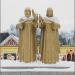 Памятник святым Петру и Февронии в городе Сыктывкар