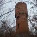 Заброшенная водонапорная башня в городе Омск