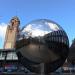 Public Art - Sky Mirror in Nottingham city
