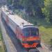 Учебный электропоезд в городе Москва