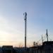 Столб сотовой связи оператора «+7 Телеком» в городе Макеевка