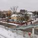 Огороженная территория в городе Москва