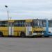 Открытая стоянка автобусов в городе Орёл