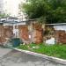 Стена старого здания в городе Владивосток