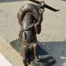 Скульптура «Гриб-пионер» в городе Рязань