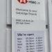 HSBC Bank in Uxbridge city