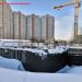 Строящийся спортивный комплекс в городе Москва