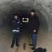 Строительная площадка подземного канализационного коллектора в городе Орёл