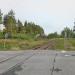 Maininkikadun yksiraiteisen rautatien tasoristeys in Lappeenranta city