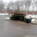 Контейнерная площадка для сбора твёрдых бытовых отходов в городе Москва