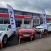Brayley Kia Car Showroom Forecourt in Oxford city