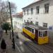 Elevador da Glória na Lisboa city