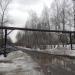 Трубопроводный мост в городе Кубинка