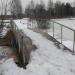 Пешеходный мост в городе Кубинка