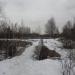 Пешеходный мост в городе Кубинка