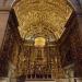 Interior histórico da igreja na Lisboa city