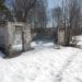 Руины кирпичного здания в городе Кубинка